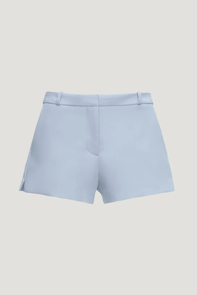 Fitted Mid Rise Shorts