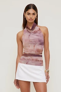 Bry Mesh Halter Top