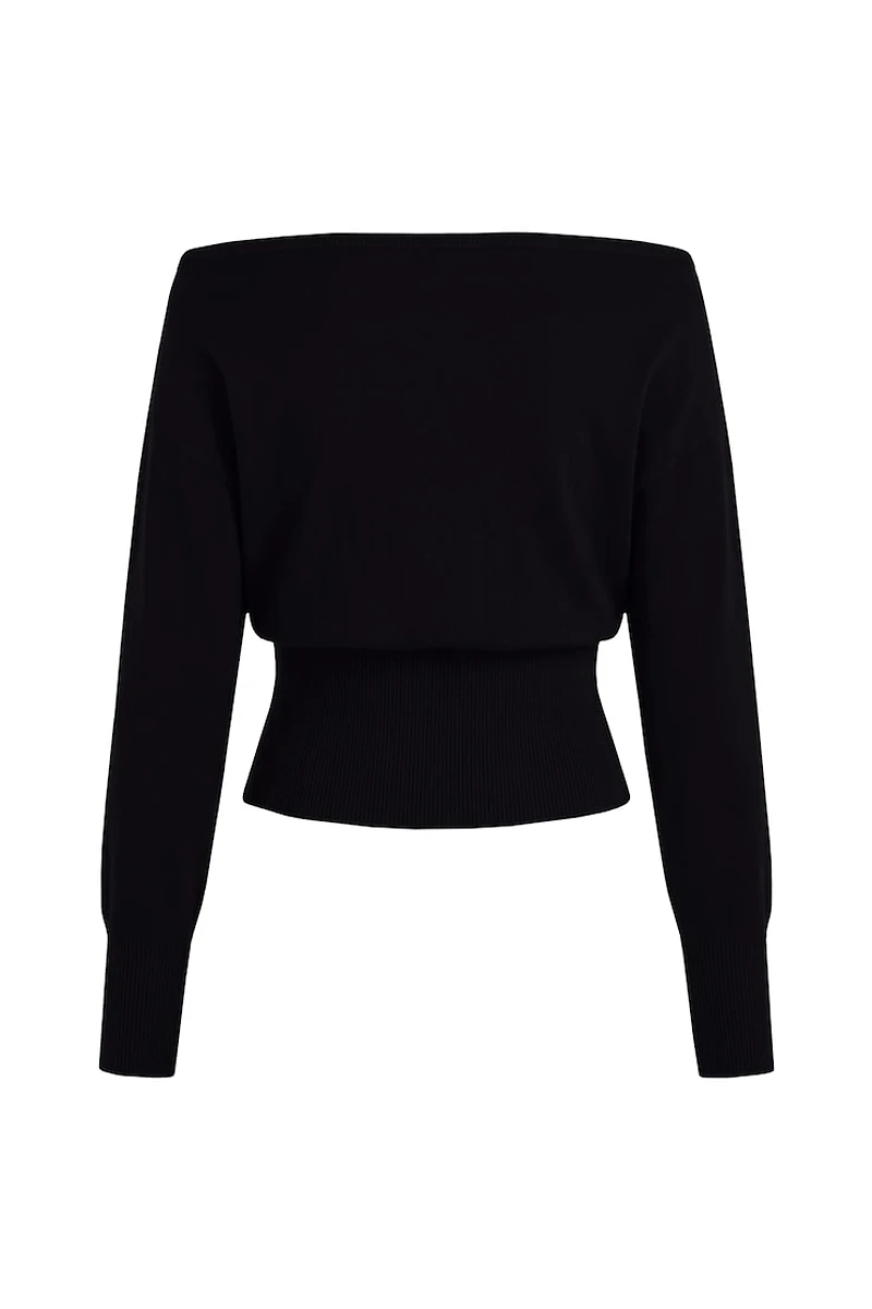 Off Shoulder Reset Long Sleeve Top