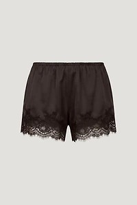 Lace Satin Shorts