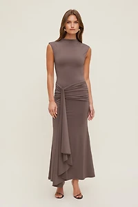 Robe maxi sculptée Talia