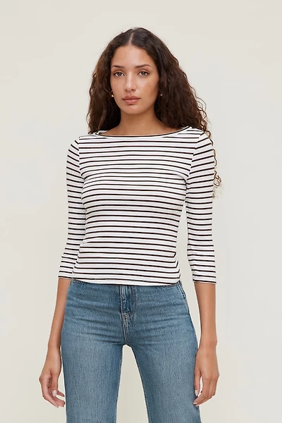 T-shirt rayé Maude