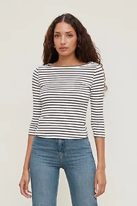 T-shirt rayé Maude