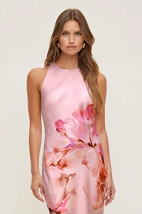 Andy Satin Maxi Dress