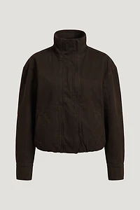 Blouson bouffant en denim