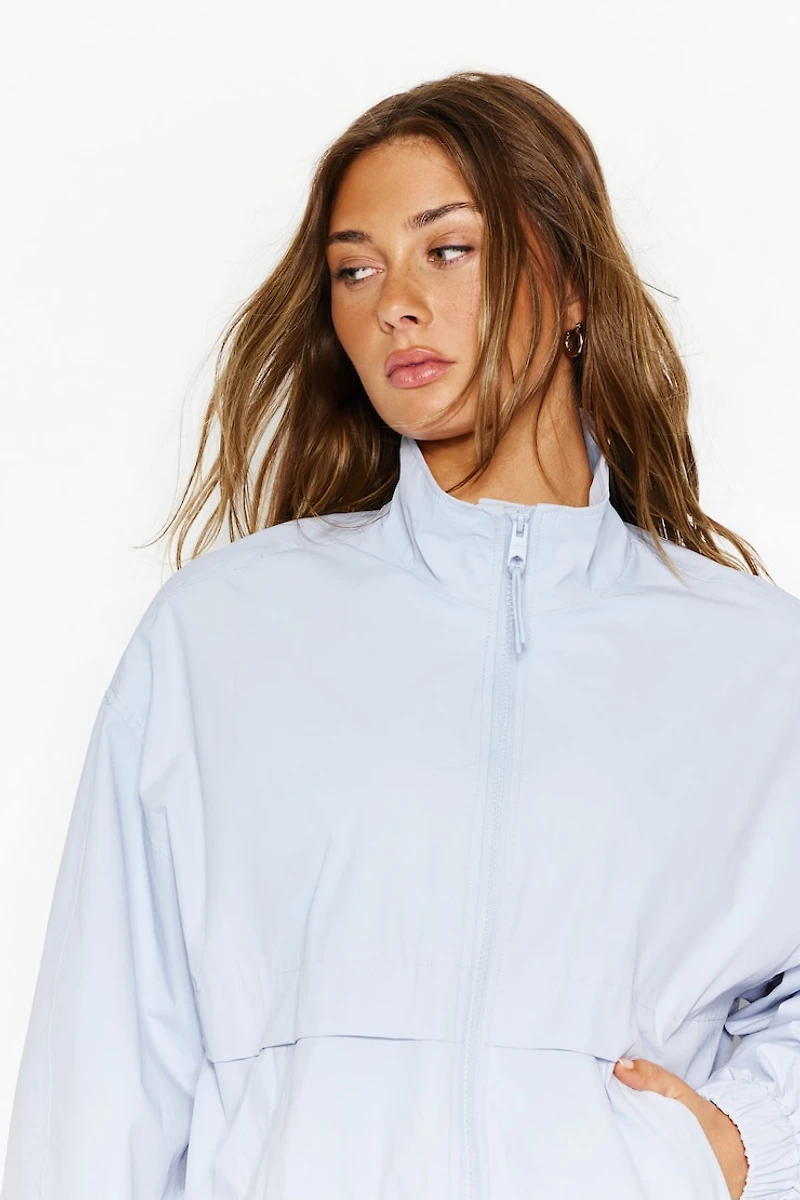 Long Windbreaker
