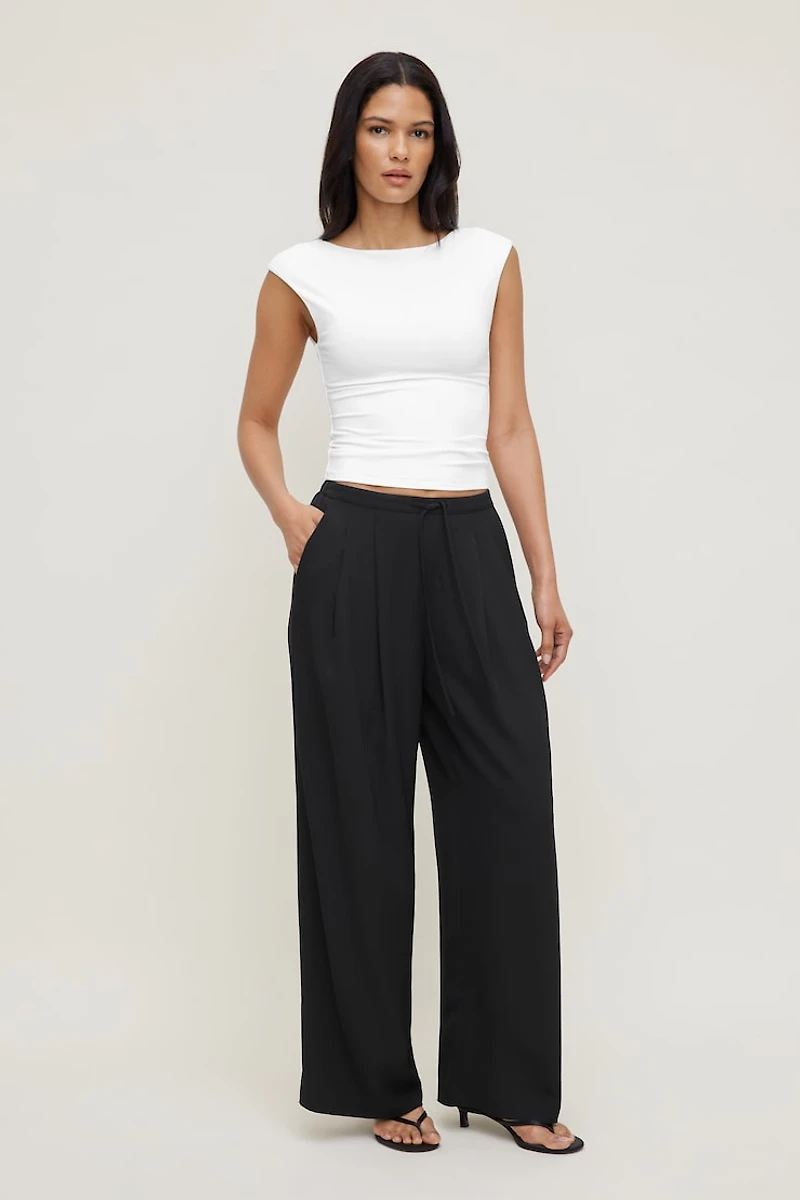 Sculpt Cap Sleeve T Shirt