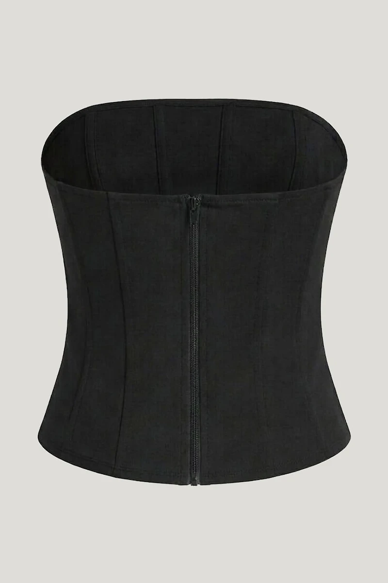 Mesh Corset Top