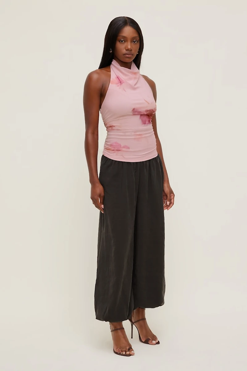 Bry Mesh Halter Top