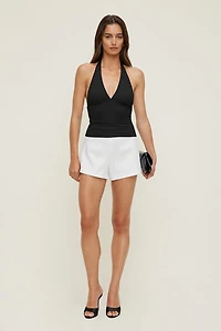 V Neck Halter Top