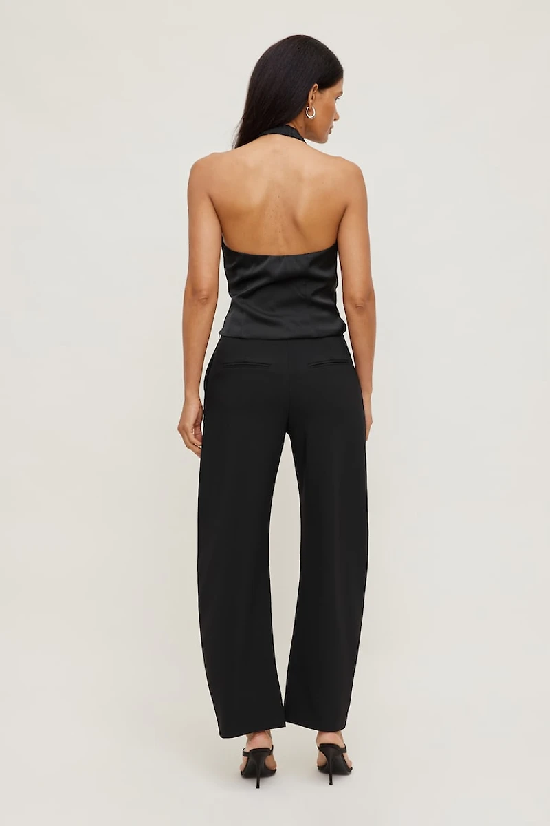 Fringe Satin Top