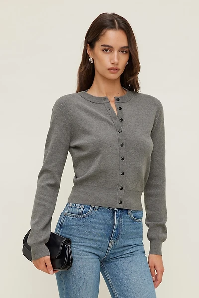 Rebecca Crewneck Cardigan