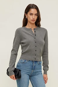 Rebecca Crewneck Cardigan
