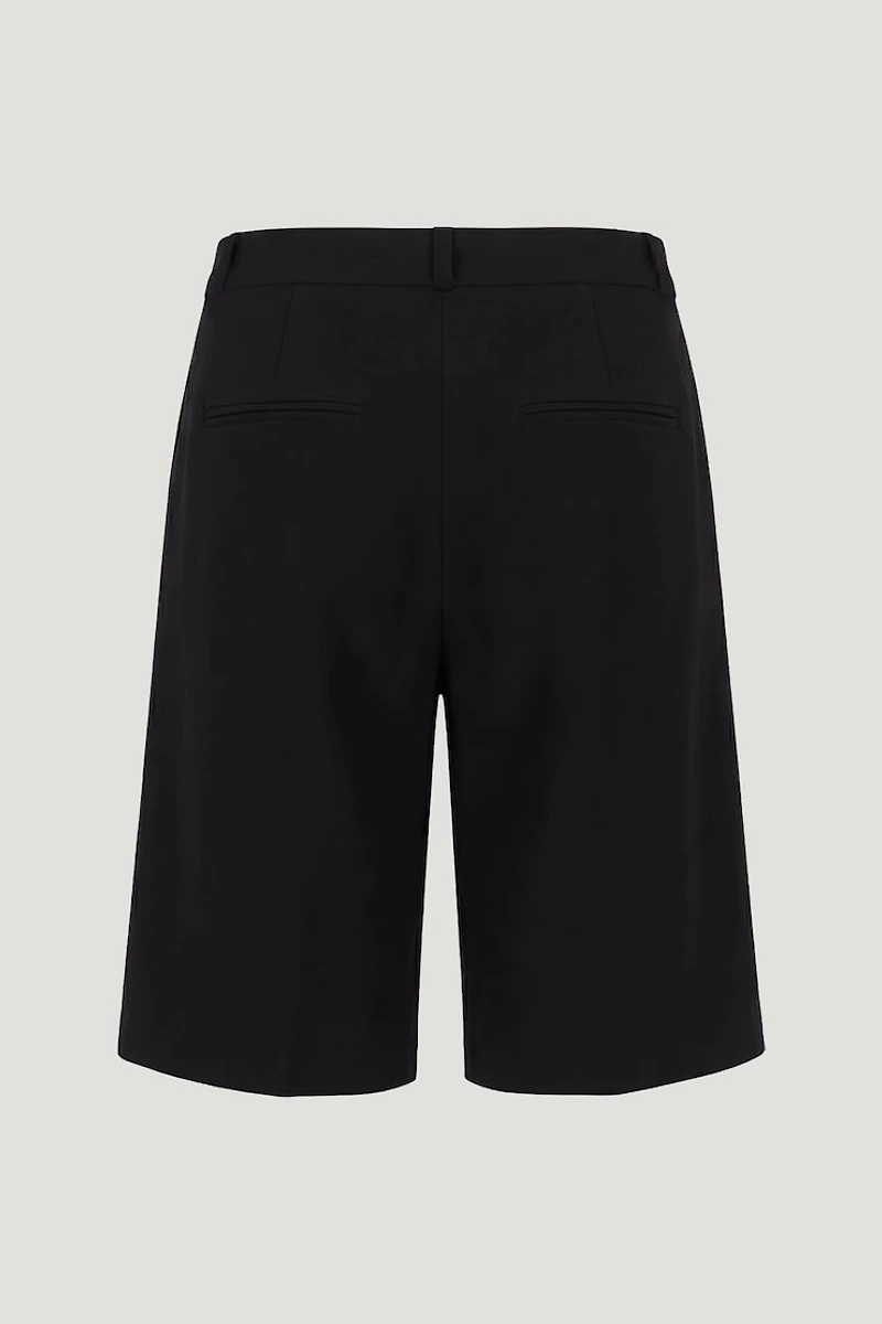 Mid Rise Bermuda Shorts