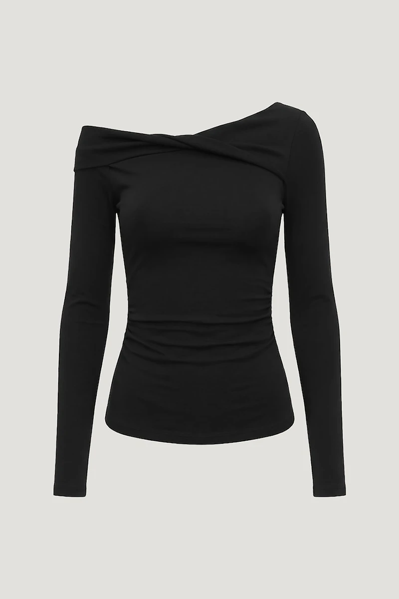 Twisted Long Sleeve Top