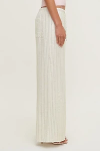 Leo Linen Wide Leg Pants