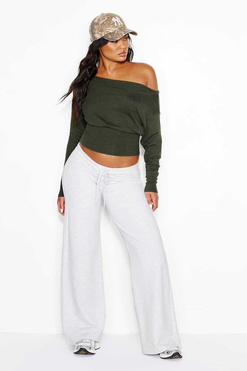Off Shoulder Reset Long Sleeve Top