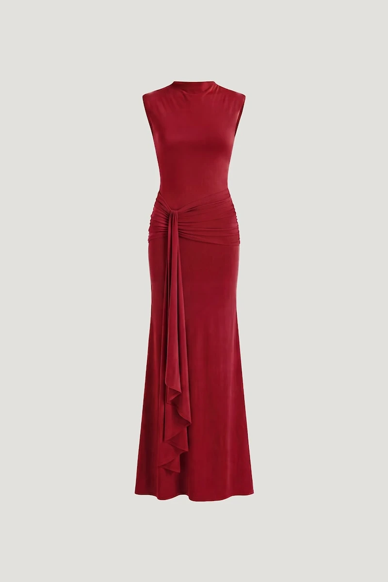 Robe maxi sculptée Talia