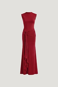 Robe maxi sculptée Talia