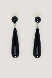 Pendants d'oreilles oblongs
