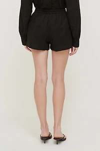 Linen High Rise Shorts
