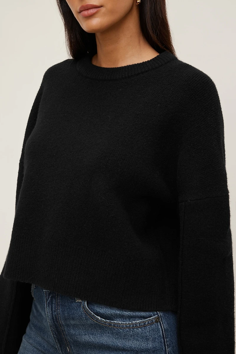 Rylie Balloon Sleeve Sweater