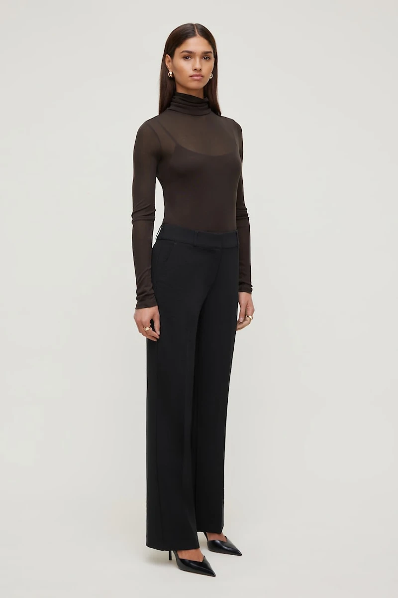 Sheer Layered Cami and Turtleneck