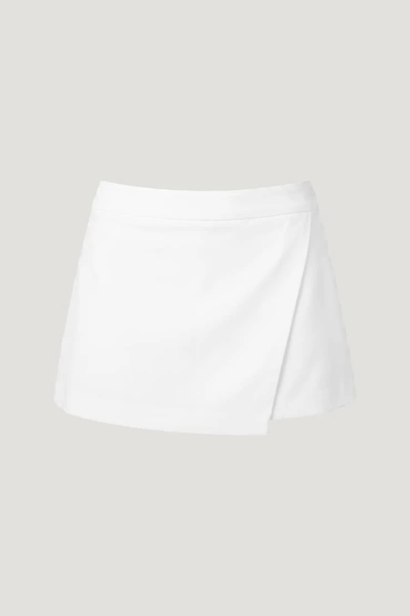 Penny Asymmetric Mini Skort