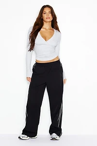 SnatchRib Crossover Longsleeve Top