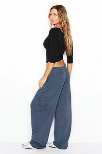 SoftTerry™ Barrel Cargo Pants