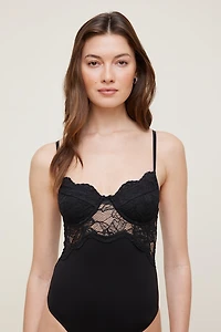 Lace Bustier Bodysuit