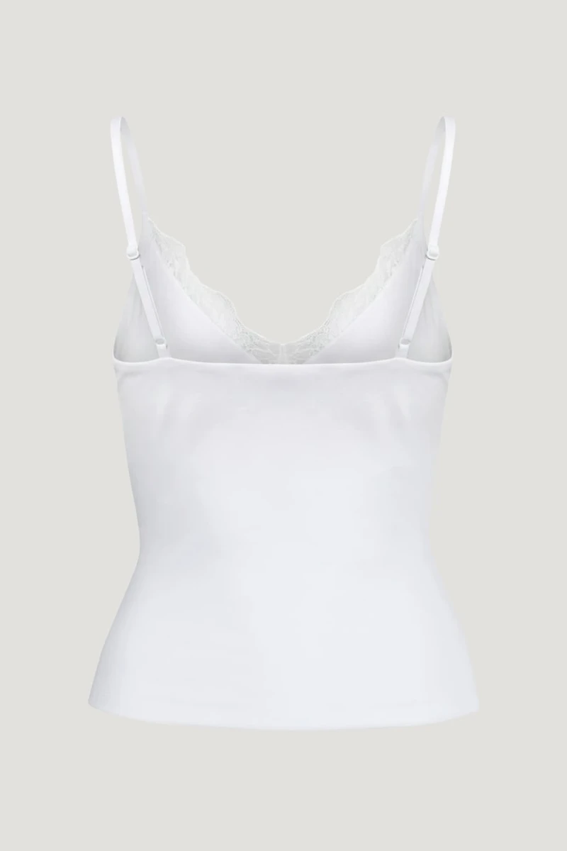 Sculpt Lace Trim Cami Top