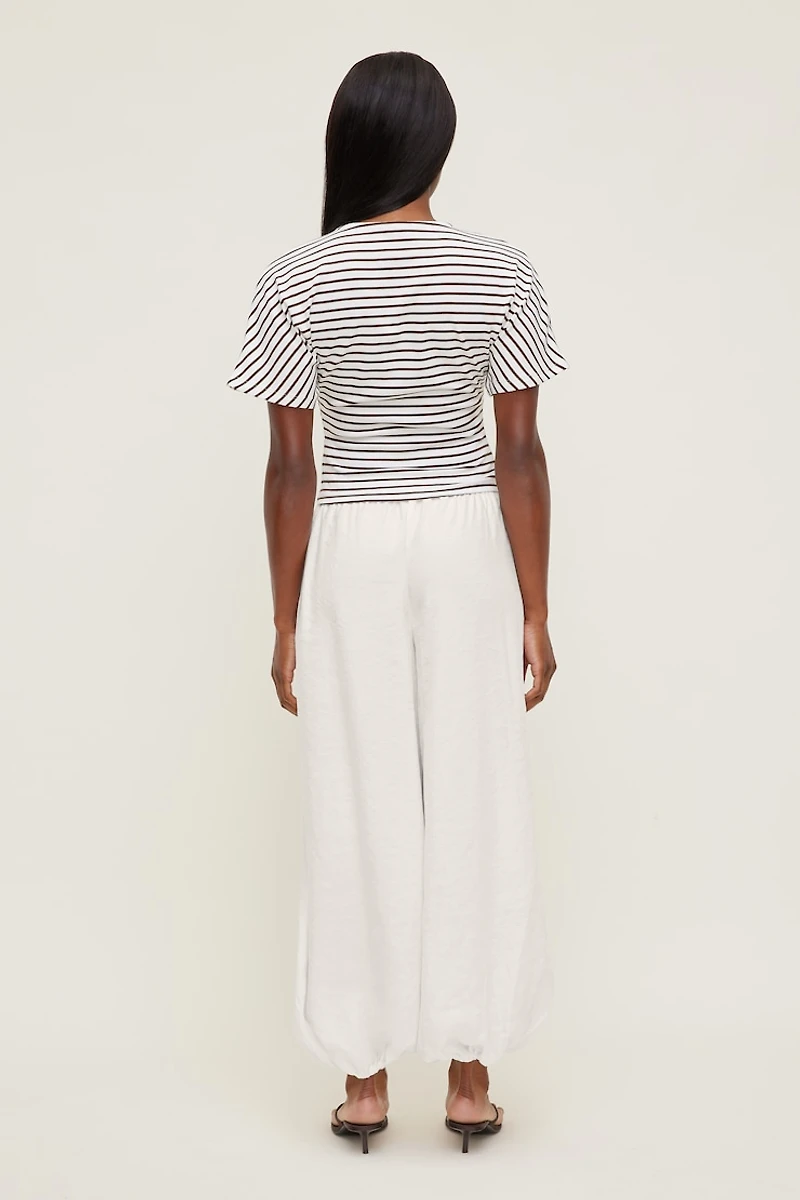 Andrea Striped Cotton T Shirt