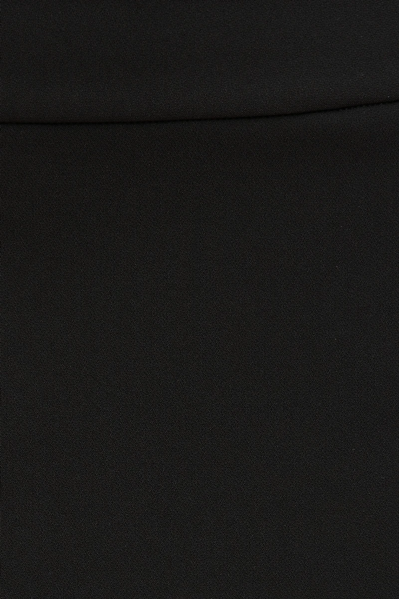 Crepe Midi Skirt