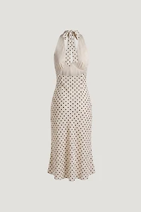 Elena Halter Midi Dress