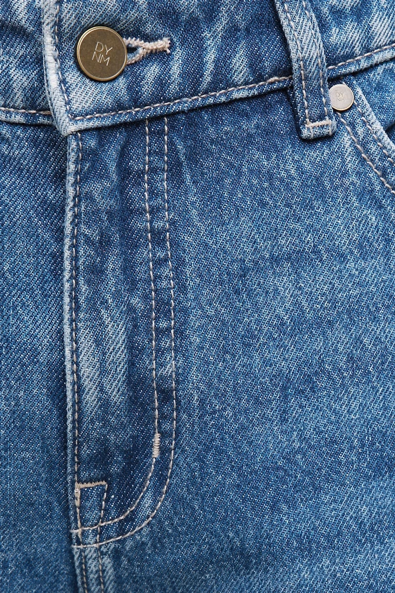 Mika Mid Rise Relaxed Straight Leg Jeans