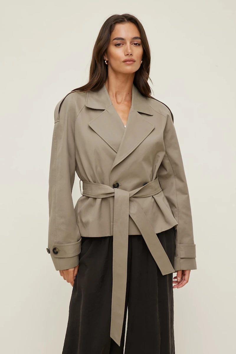 Remi Short Trench Coat