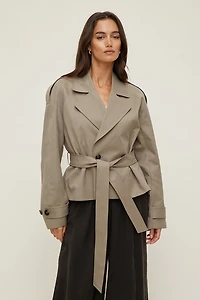 Remi Short Trench Coat