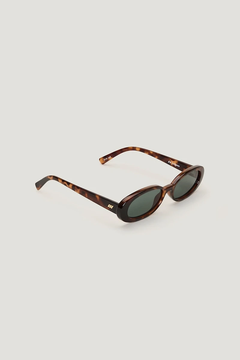 LE SPECS | Outta Love Oval Sunglasses