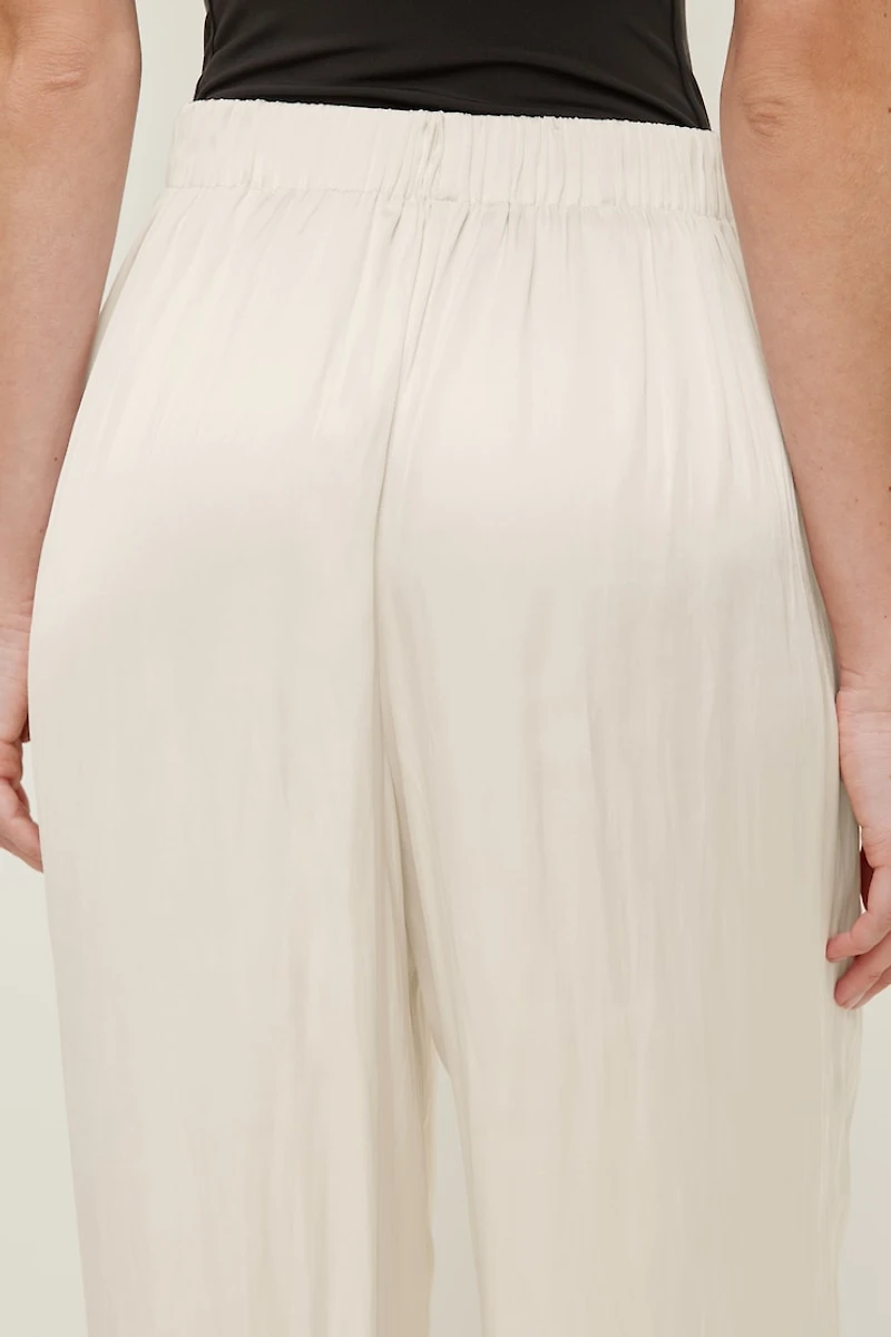 Satin Balloon Pants