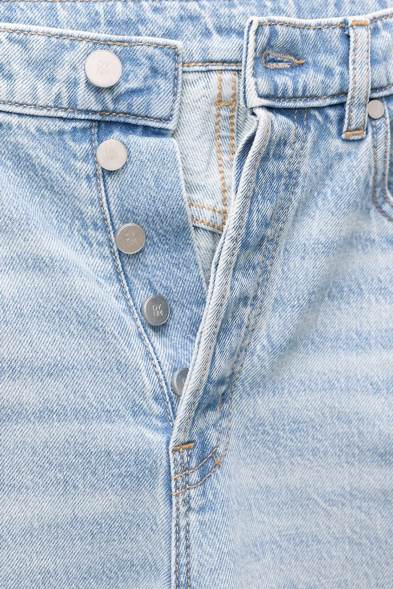 Olivia Comfort High Rise Straight Leg Jeans