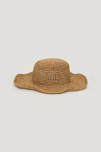 Straw Bucket Hat