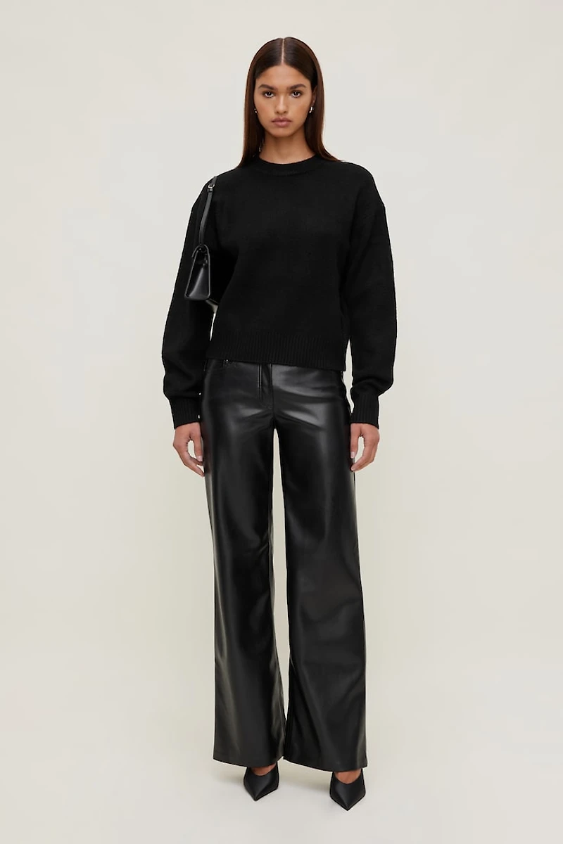 Shrunken Crewneck Sweater