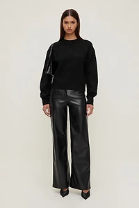 Shrunken Crewneck Sweater