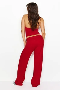 Pantalon de jogging à jambe droite en tissu UltraFleece
