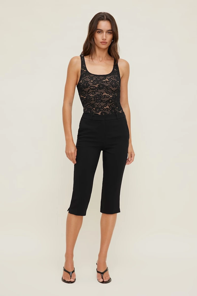Scoop Neck Lace Bodysuit