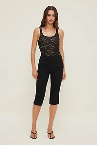 Scoop Neck Lace Bodysuit