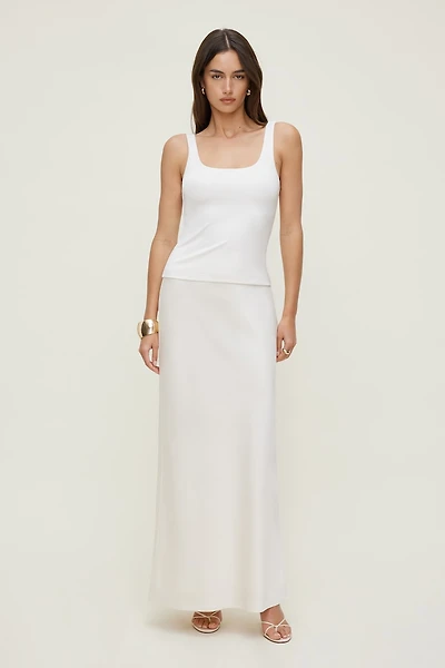 Satin Maxi Skirt