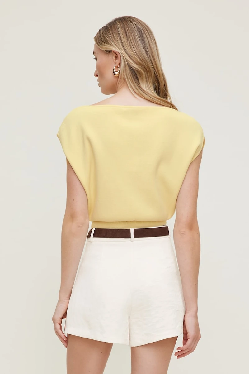 Aria Boat Neck Sweater