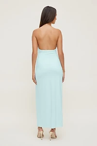 Sculpt Necklace Maxi Dress
